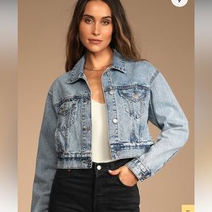 Daze denim jacket size small